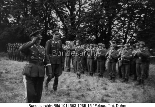 Südfrankreich, RK-Verleihung v. d. Schulenburg