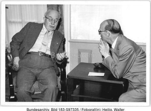 Berlin, Schriftstellerempfang bei Präsident Pieck