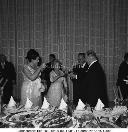 Berlin, Empfang für Josip Broz Tito
