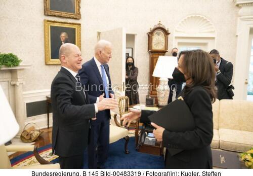 Bundeskanzler Olaf Scholz in den USA 2022