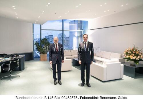 Amerikanischer Außenminister Antony Blinken in Berlin 2022