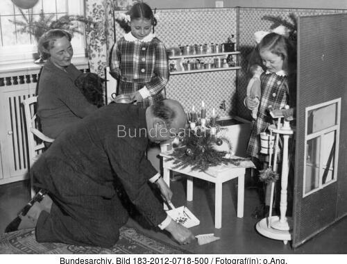 Rudolf Bockelmann mit Familie