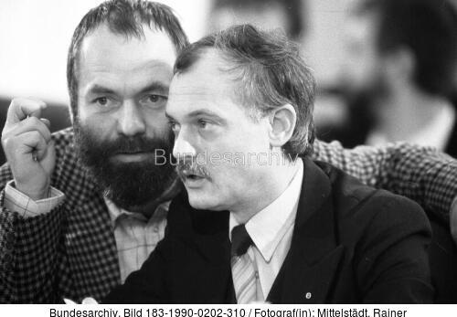 Ibrahim Böhme und Markus Meckel