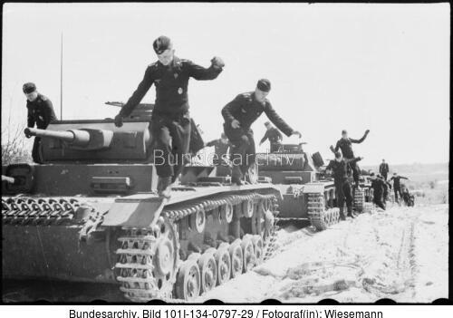 Polen, Panzerkolonne, Panzer III