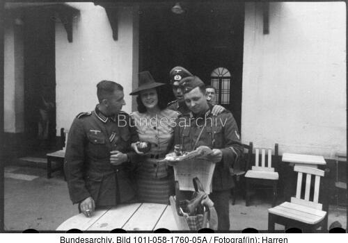 Frankreich, Saint Emilion, Lil Dagover und PK-Fotograf