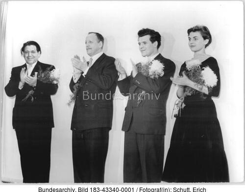 Schwarze Pumpe, Premierenfahrt, Schauspieler