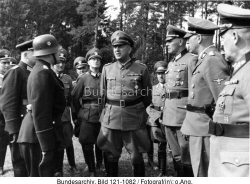 Ostfront, Besuch Kurt Daluege