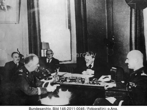 Moskau, polnisch-russisches Militärabkommen