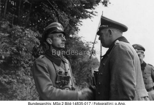 Frankreich, bei Sedan, General Busch