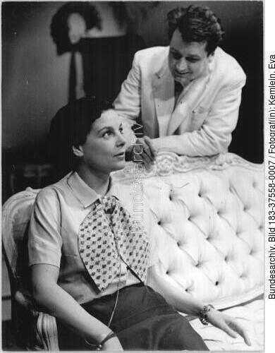 Berlin, Kammerspiele, Ursula Burg, Horst Drinda