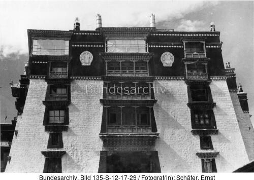 <span class="match">Tibetexpedition</span>, Potala, Balkon des Dalai Lama