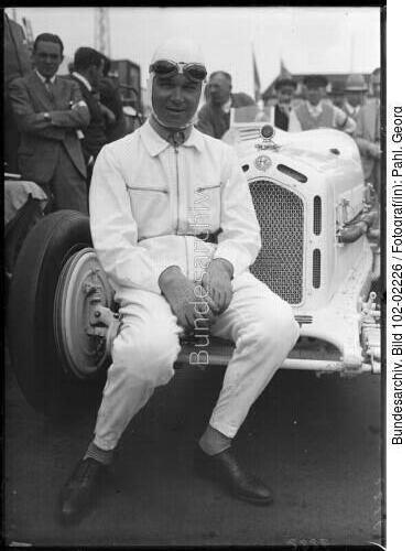 Berlin, Avus, Rudolf Caracciola mit Alfa Romeo