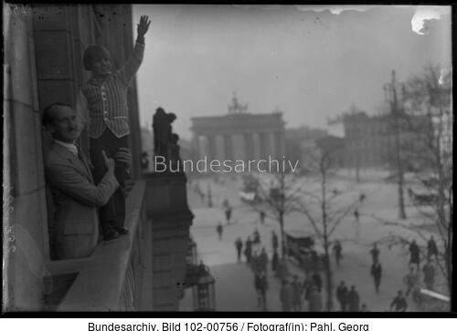 Berlin, Besuch Jacky Coogan