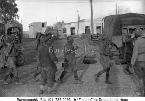 Tobruk, britische Gefangene