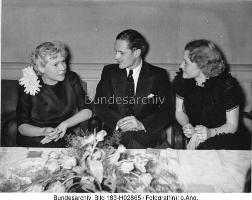Berlin, Fita Benkhoff, Ewald v. Demandowsky, Hilde Krüger