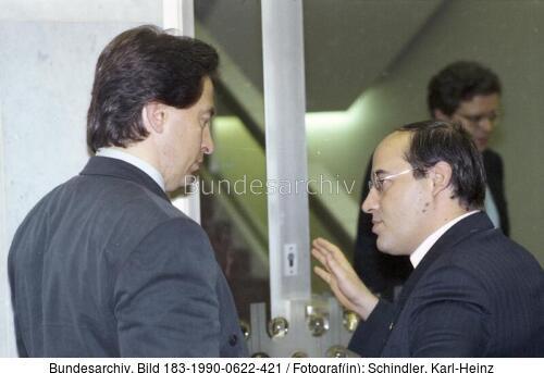 Peter-Michael Diestel und Gregor Gysi