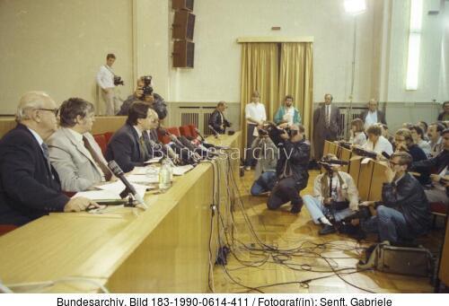 Berlin, Innenminister-Pressekonferenz