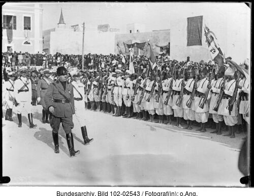 Tripolis, Benito Mussolini
