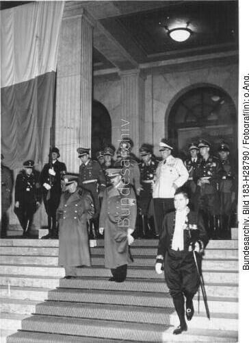 <span class="match">Münchener Abkommen</span>, Hitler und Mussolini