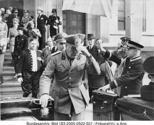 <span class="match">Münchener Abkommen</span>, Mussolini nach der Konferenz