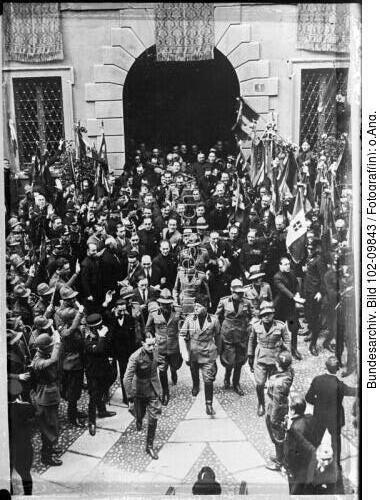 Mussolini in Mailand