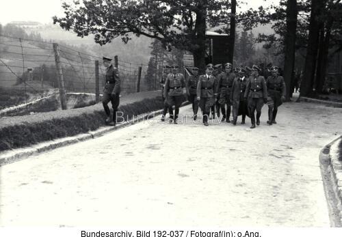 KZ Mauthausen, Besuch Heinrich Himmler