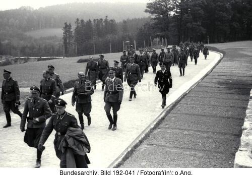 KZ Mauthausen, Besuch Heinrich Himmler