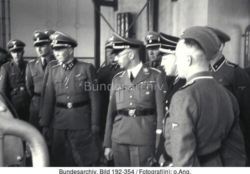 KZ Mauthausen, Besuch Heinrich Himmler