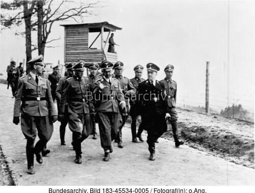 KZ Mauthausen, Besuch Heinrich Himmler, Ziereis
