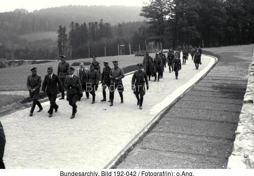KZ Mauthausen, Besuch Heinrich Himmler