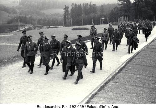 KZ Mauthausen, Besuch Heinrich Himmler