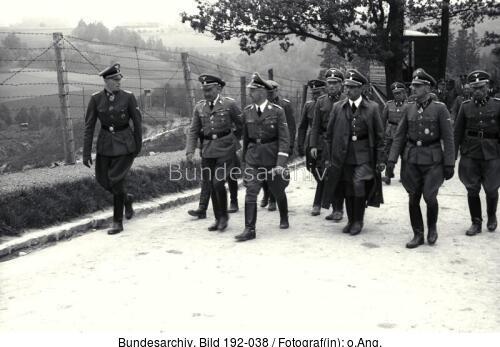 KZ Mauthausen, Besuch Heinrich Himmler