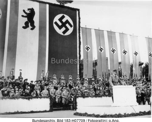 Berlin, Grundsteinlegung Haus des Fremdenverkehrs