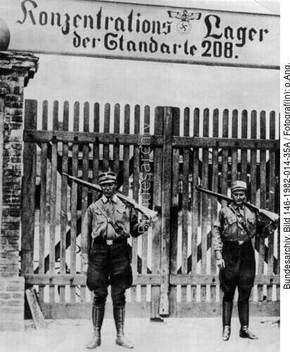 KZ Oranienburg, SA-Wachposten
