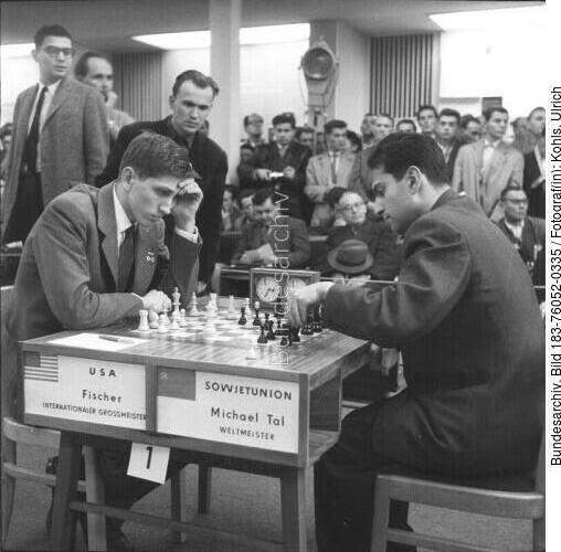 Leipzig, Schacholympiade, Fischer, Tal