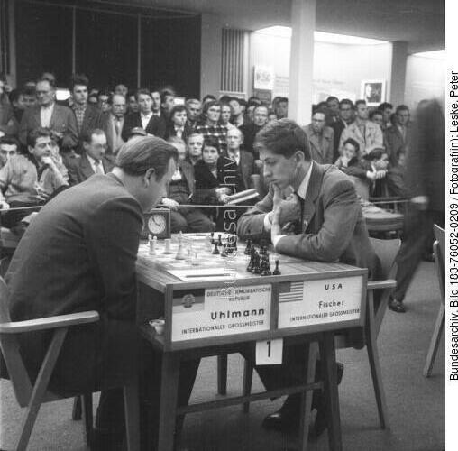 Leipzig, Schacholympiade, Uhlmann, Bobby Fischer