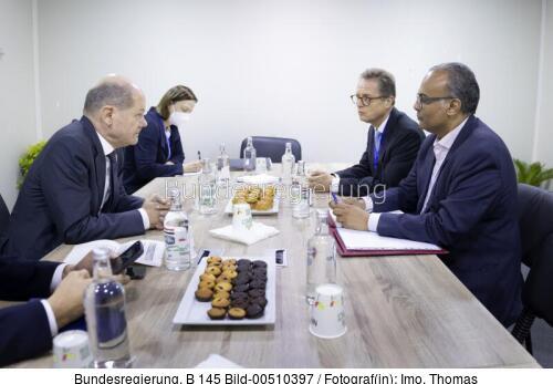 Bundeskanzler Olaf Scholz in Ägypten / 27. Weltklimakonferenz (COP27) 2022