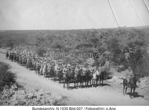Deutsch-Südwestafrika, berittene Schutztruppe