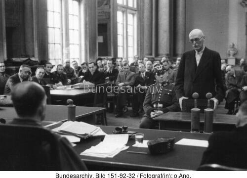 Volksgerichtshof, Friedrich Werner v. d. Schulenburg