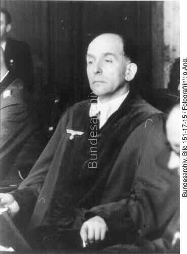 Volksgerichtshof, <span class="match">Roland Freisler</span>