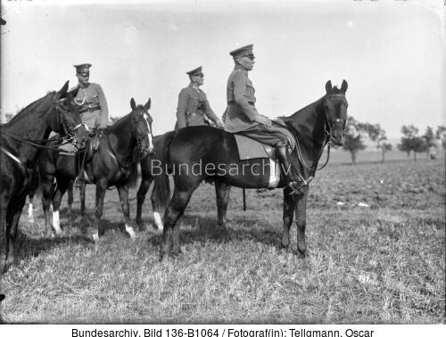 Reichswehrmanöver, v. Seeckt, v. Blomberg