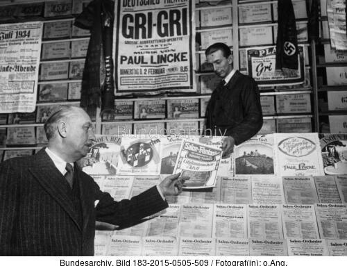 Berlin, Paul Lincke im Apollo-Verlag