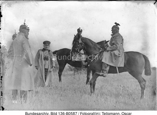 Sachsen, Kaisermanöver, Graf v. Haeseler