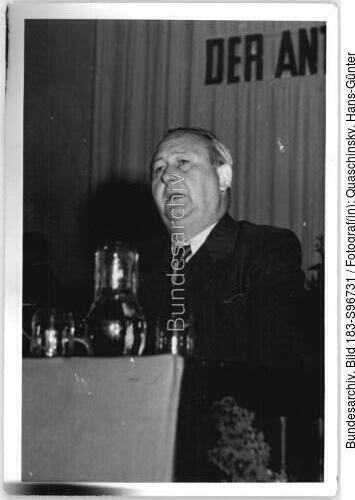 Berlin, 16. Volkskammersitzung, Rede Fechner