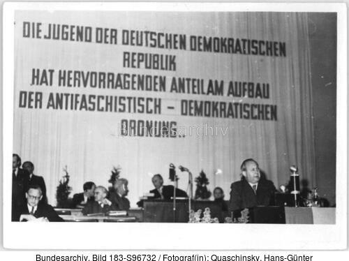 Berlin, 16. Volkskammersitzung, Rede Fechner
