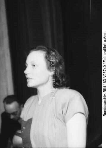 Berlin, Deutscher Volkskongress, Margot Feist