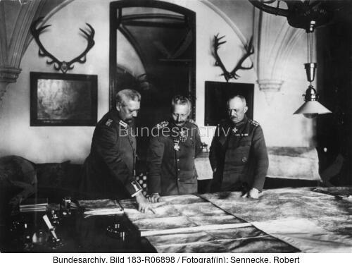 Paul v. Hindenburg, Willhelm II., Erich Ludendorff