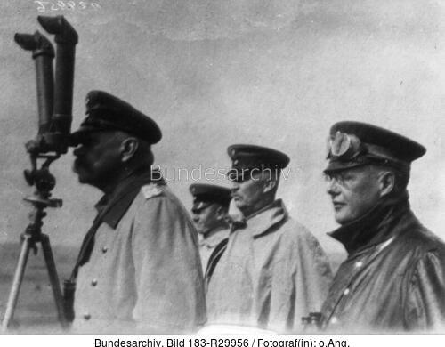 Paul v. Hindenburg, Max Hoffmann, Erich Ludendorff