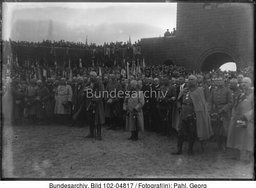 Tannenberg-Denkmal, Einweihung