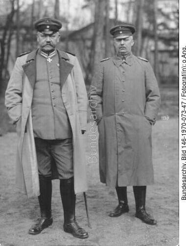 Paul v. Hindenburg, Erich Ludendorff